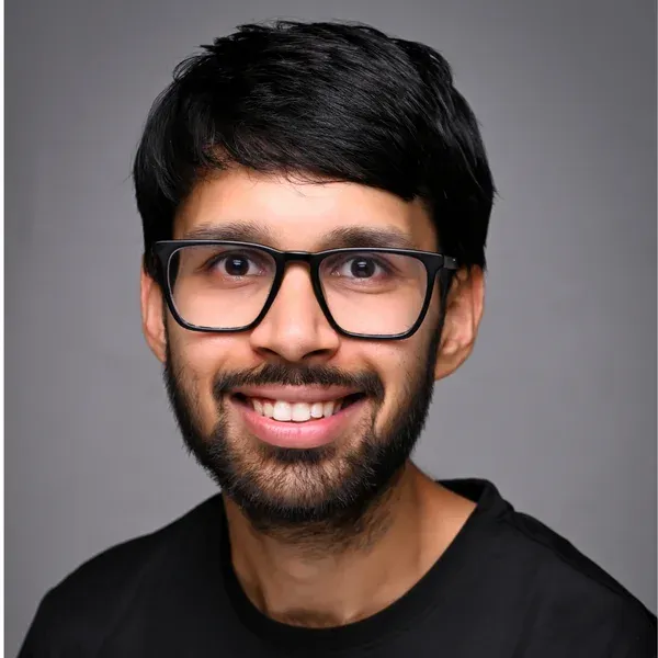 Headshot of Aman Bansal, COO & Co-founder