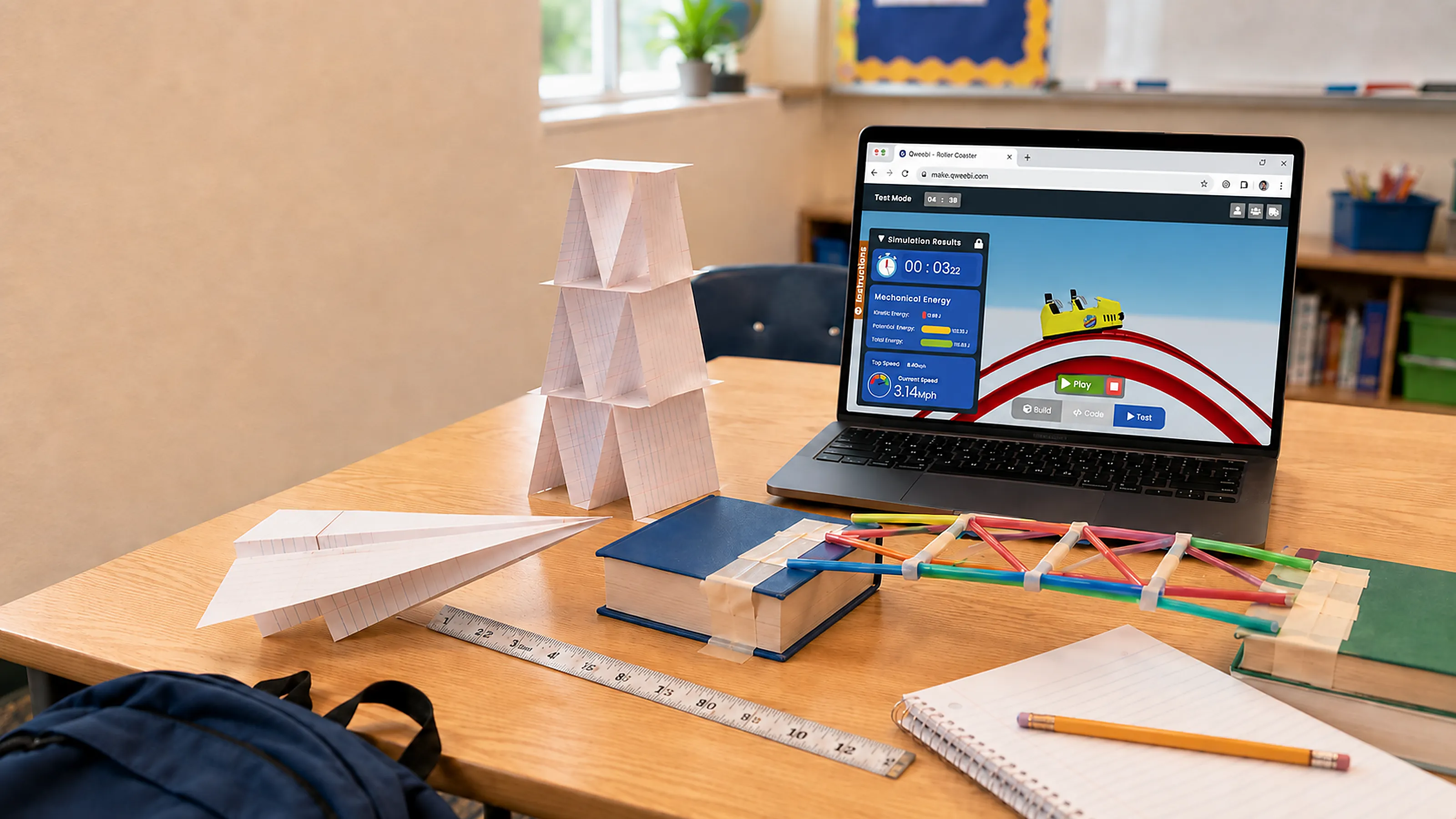 A collection of hands-on STEM activities for the first weeks of the school year.